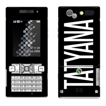   «Tatyana»   Sony Ericsson T700