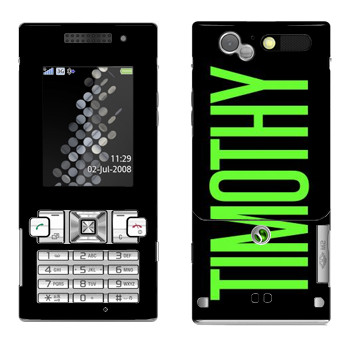   «Timothy»   Sony Ericsson T700