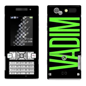   «Vadim»   Sony Ericsson T700