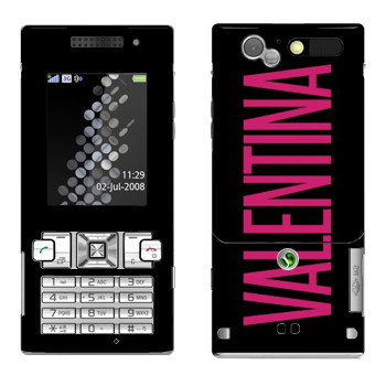  «Valentina»   Sony Ericsson T700