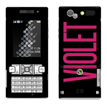   «Violet»   Sony Ericsson T700