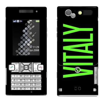   «Vitaly»   Sony Ericsson T700
