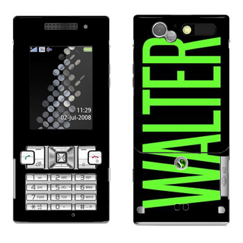   «Walter»   Sony Ericsson T700