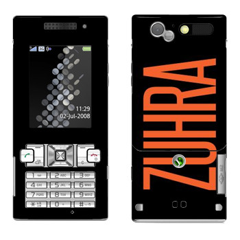   «Zuhra»   Sony Ericsson T700