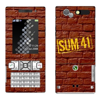   «- Sum 41»   Sony Ericsson T700