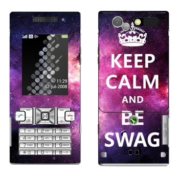   «Keep Calm and be SWAG»   Sony Ericsson T700