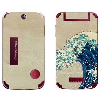   «The Great Wave off Kanagawa - by Hokusai»   Sony Ericsson T707