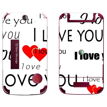   «I Love You -   »   Sony Ericsson T707