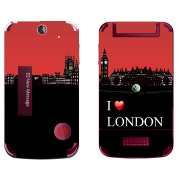   «I love London»   Sony Ericsson T707