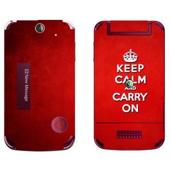   «Keep calm and carry on - »   Sony Ericsson T707