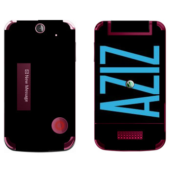   «Aziz»   Sony Ericsson T707