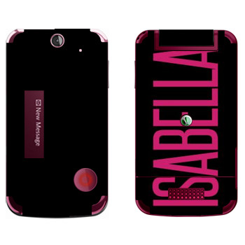   «Isabella»   Sony Ericsson T707