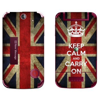   «Keep calm and carry on»   Sony Ericsson T707