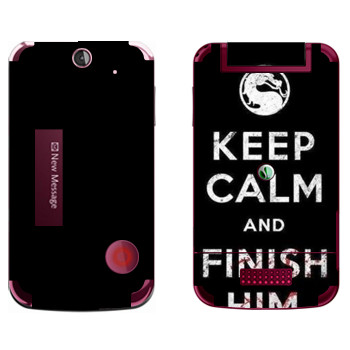   «Keep calm and Finish him Mortal Kombat»   Sony Ericsson T707
