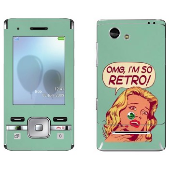   «OMG I'm So retro»   Sony Ericsson T715