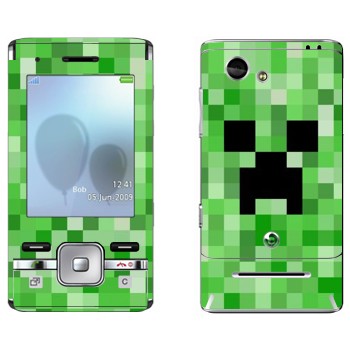   «Creeper face - Minecraft»   Sony Ericsson T715