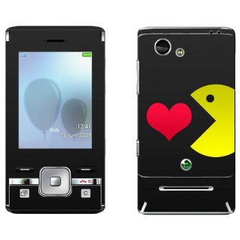   «I love Pacman»   Sony Ericsson T715