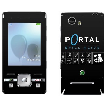   «Portal - Still Alive»   Sony Ericsson T715