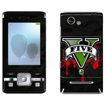   «GTA 5 - logo blood»   Sony Ericsson T715