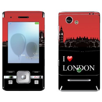   «I love London»   Sony Ericsson T715