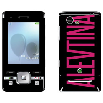   «Alevtina»   Sony Ericsson T715