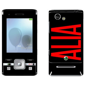   «Alia»   Sony Ericsson T715