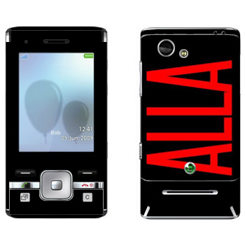   «Alla»   Sony Ericsson T715