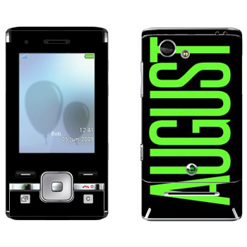   «August»   Sony Ericsson T715