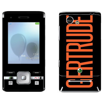   «Gertrude»   Sony Ericsson T715