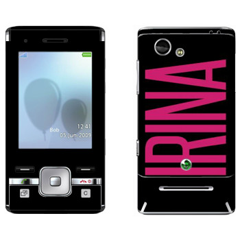   «Irina»   Sony Ericsson T715