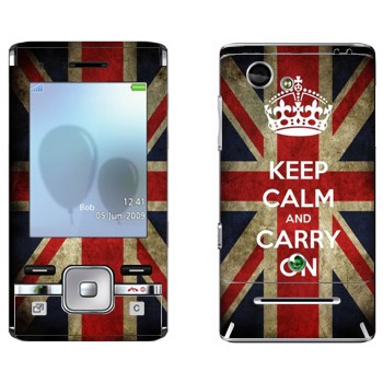   «Keep calm and carry on»   Sony Ericsson T715