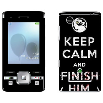   «Keep calm and Finish him Mortal Kombat»   Sony Ericsson T715