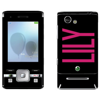   «Lily»   Sony Ericsson T715
