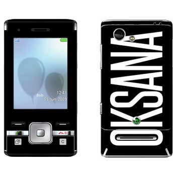   «Oksana»   Sony Ericsson T715