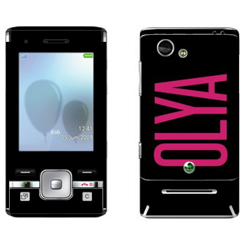   «Olya»   Sony Ericsson T715