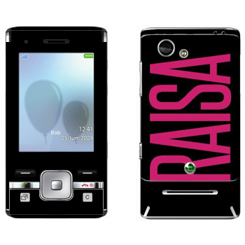   «Raisa»   Sony Ericsson T715