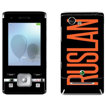   «Ruslan»   Sony Ericsson T715