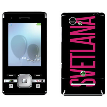   «Svetlana»   Sony Ericsson T715