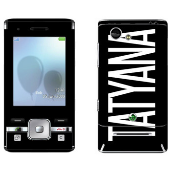   «Tatyana»   Sony Ericsson T715