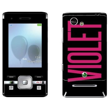   «Violet»   Sony Ericsson T715