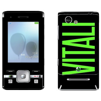   «Vitali»   Sony Ericsson T715