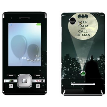   «Keep calm and call Batman»   Sony Ericsson T715