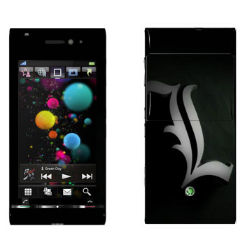   «Death Note - L»   Sony Ericsson U1 Satio