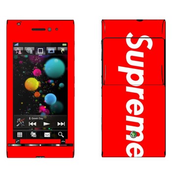   «Supreme   »   Sony Ericsson U1 Satio