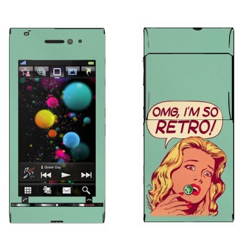  «OMG I'm So retro»   Sony Ericsson U1 Satio