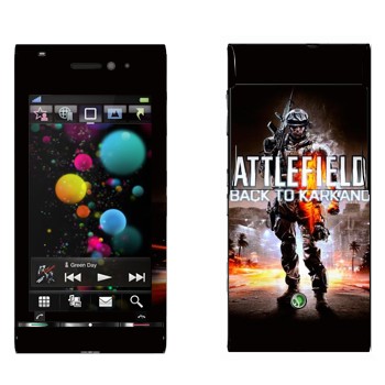   «Battlefield: Back to Karkand»   Sony Ericsson U1 Satio