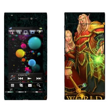   «Blood Elves  - World of Warcraft»   Sony Ericsson U1 Satio