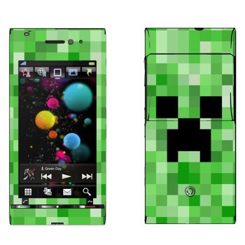   «Creeper face - Minecraft»   Sony Ericsson U1 Satio