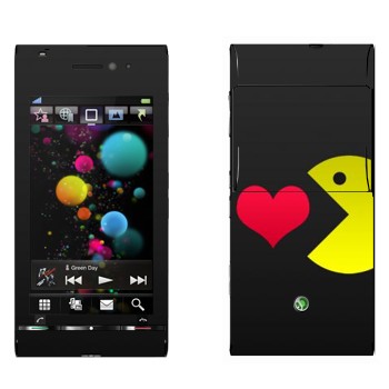   «I love Pacman»   Sony Ericsson U1 Satio