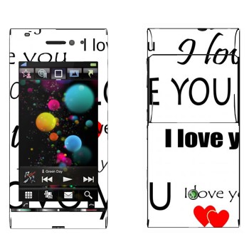   «I Love You -   »   Sony Ericsson U1 Satio